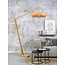 Good&Mojo Vloerlamp Palawan bamboe 207cm kap Ø60 naturel naturel