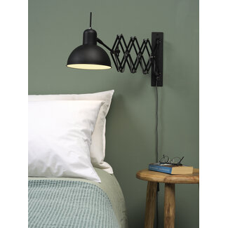 it's about RoMi Wandlamp ijzer Aberdeen mat zwart