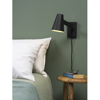 its about RoMi Wandlamp ijzer Biarritz zwart