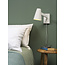 it's about RoMi Wandlamp ijzer Biarritz wit