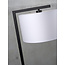 it's about RoMi Vloerlamp ijzer/zwart Boston wit