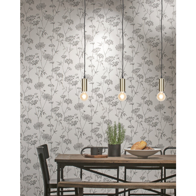 it's about RoMi Hanglamp ijzer Cannes h.11x5cm goud S