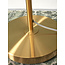 it's about RoMi Voerlamp glas/ijzer Carrara 3-bol wit marmerprint/goud