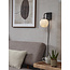 it's about RoMi Wandlamp glas/ijzer Carrara bol wit marmerprint/zwart