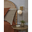 its about RoMi Wandlamp glas/ijzer Carrara bol wit marmerprint/goud