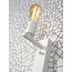 it's about RoMi Wandlamp ijzer Florence met plank+usb+leeslamp 15000hrs incl. dimmer wit