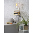 it's about RoMi Wandlamp ijzer Florence met plank+usb+leeslamp 15000hrs incl. dimmer wit