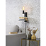 it's about RoMi Wandlamp ijzer Florence met plank+usb incl.dimmer zwart