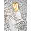 its about RoMi Wandlamp ijzer Florence met plank+usb incl.dimmer wit