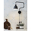 its about RoMi Wandlamp ijzer London b.44xh.40cm/kap dia.16xh.16cm zwart