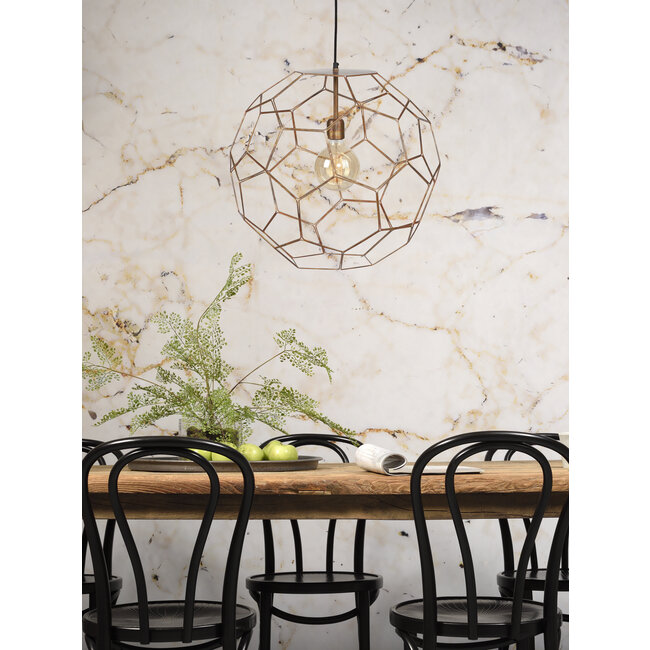 it's about RoMi Hanglamp draadijzer Marrakesh Ø55 koper L