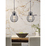 it's about RoMi Hanglamp draadijzer Pittsburgh Ø20 zwart