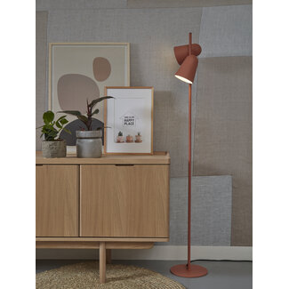 its about RoMi Vloerlamp ijzer Salamanca 2 kappen h.145 kap Ø16 terra