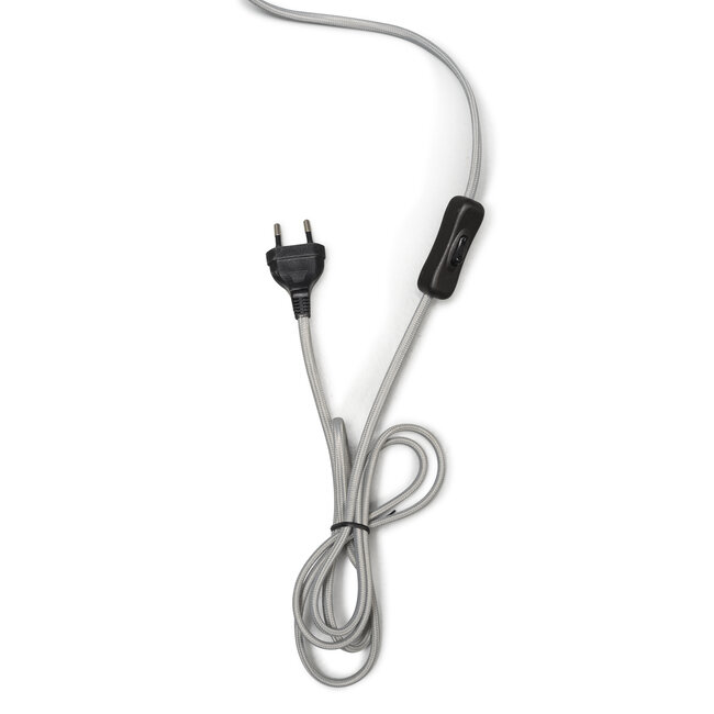 it's about RoMi Tafellamp ijzer Seattle h.40xb.16cm verstelbaar grijsgroen