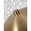 its about RoMi Tafellamp ijzer/marmer Toulouse h.45cm kap Ø25 goud