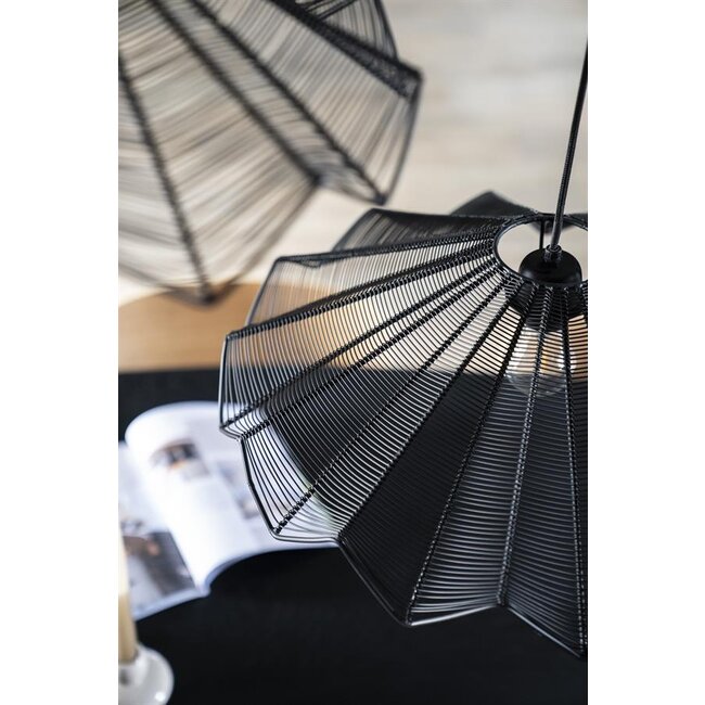 By Boo Hanglamp Varjo metaal groot – zwart