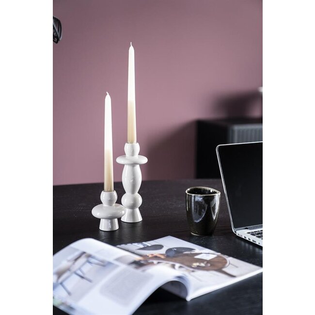 By Boo Kandelaar Barolo set van 2 metaal - beige