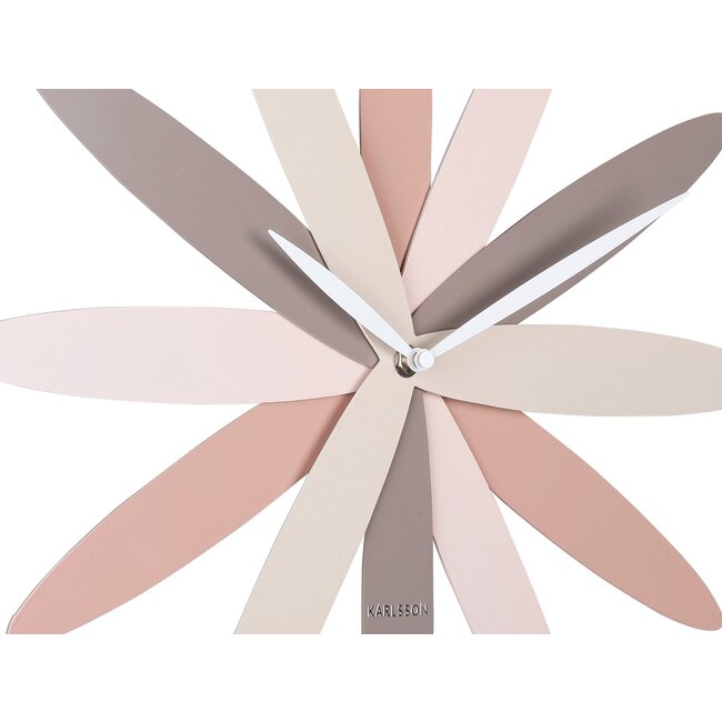 Karlsson Klok Bloom zacht roze - bruin