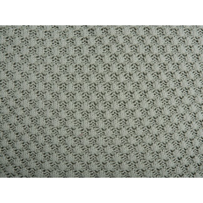 Present Time Kussen Mini Popcorn gebreid groen