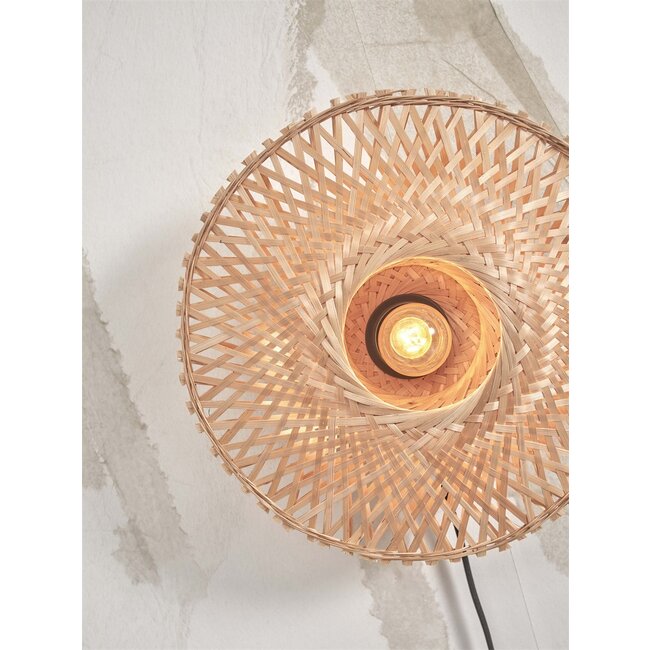 Good&Mojo Wandlamp Kalimantan XS 30cm naturel