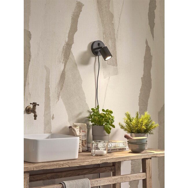 Good&Mojo Wandspot Java zwart