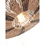 Good&Mojo Plafondlamp Iguazu S disc 40cm zwart naturel