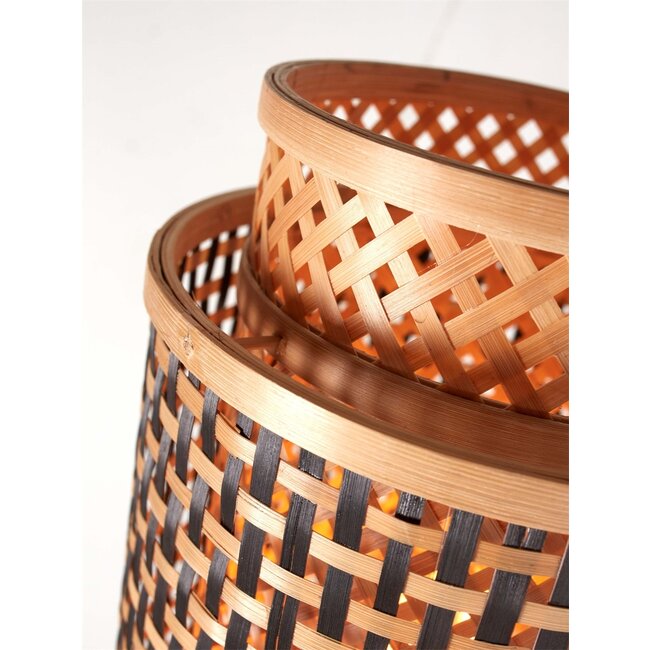 Good&Mojo Tafellamp Bhutan naturel 2520 zwart naturel