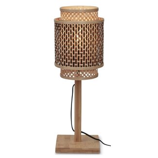 Good&Mojo Tafellamp Bhutan naturel 1825 zwart naturel