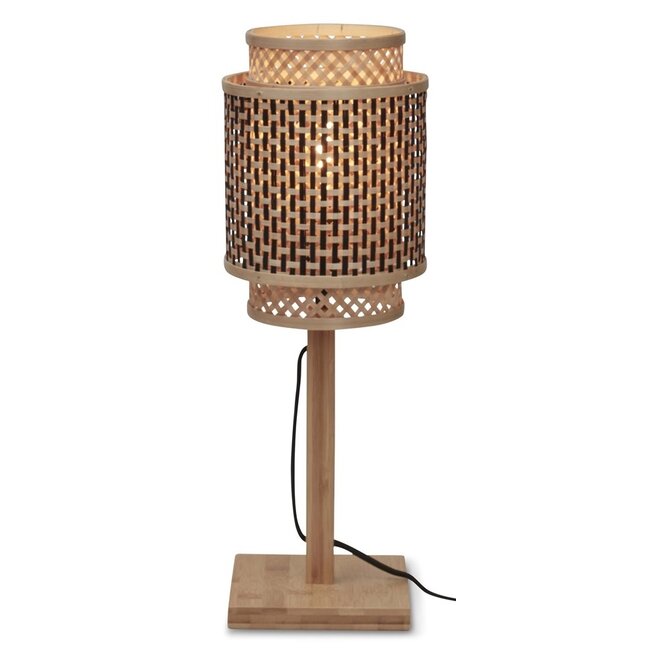 Good&Mojo Tafellamp Bhutan naturel 1825 zwart naturel
