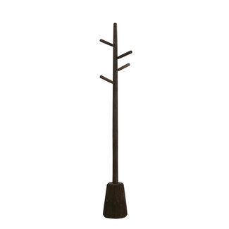 Light en Living Kapstok Ø20x152 cm YENICE hout roodbruin