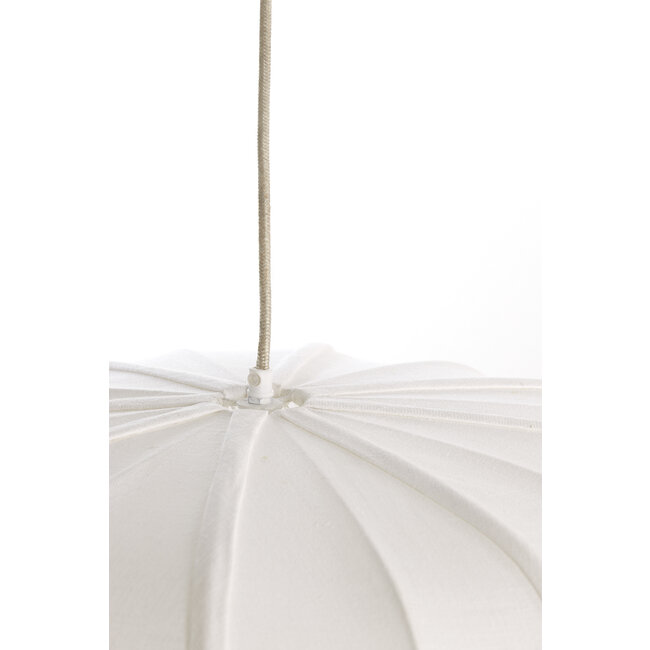 Light en Living Hanglamp Ø60x45 cm ZUBEDO crème