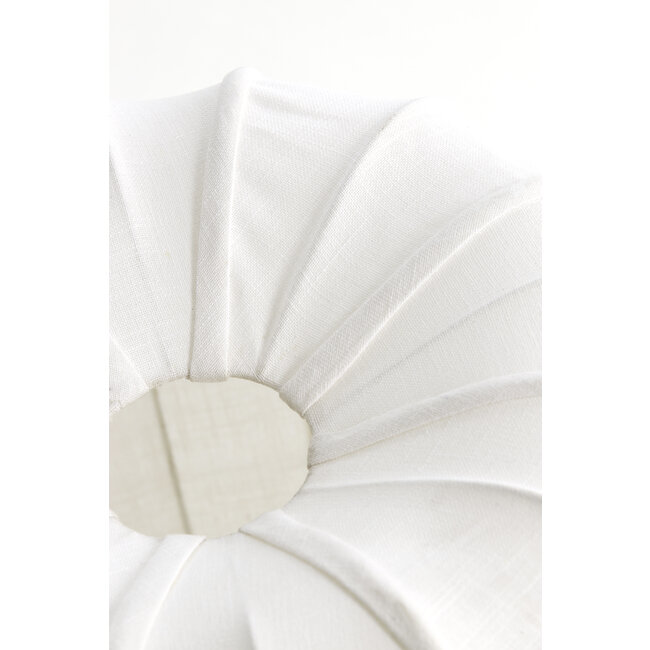 Light en Living Hanglamp Ø60x45 cm ZUBEDO crème