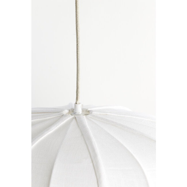 Light en Living Hanglamp Ø49,5x38 cm ZUBEDO crème