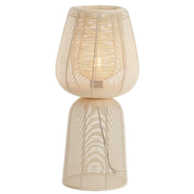 Light en Living Tafellamp Ø24x54 cm ABOSO crème