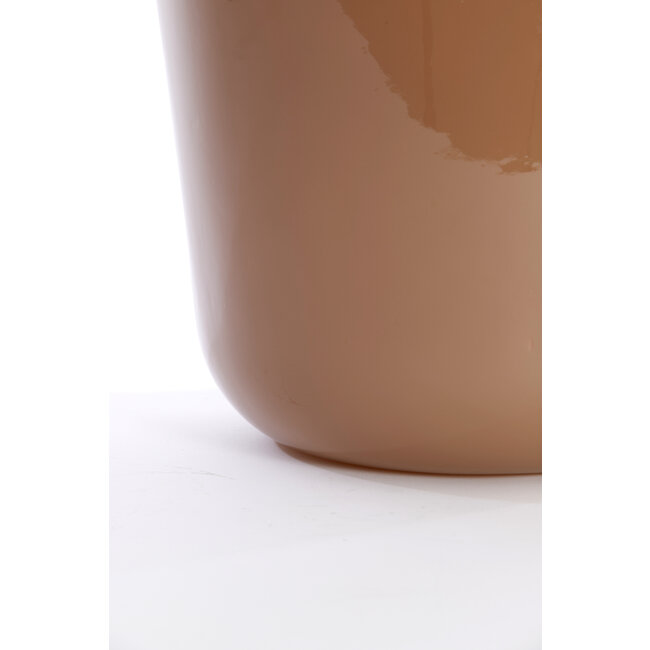 Light en Living Vaas Ø36,5x56 cm INCA glas glans karamel