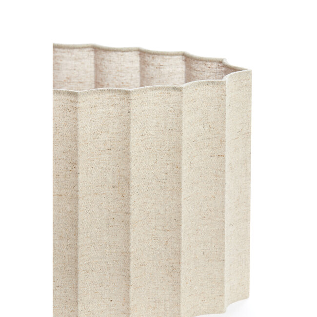 Light en Living Kap ovaal recht smal 58-24-27 cm DISLI naturel