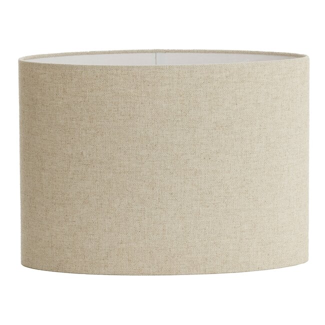 Light en Living Kap ovaal recht smal 38­-17,5-­28 cm LIVIGNO naturel