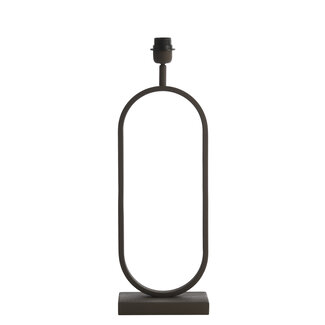 Light en Living Lampvoet 20x13x55 cm JAMIRI bruin