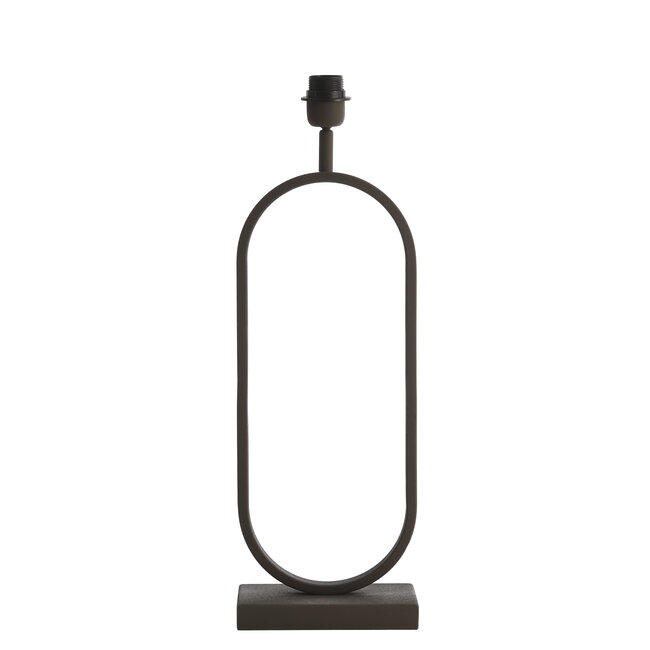 Light en Living Lampvoet 20x13x55 cm JAMIRI bruin
