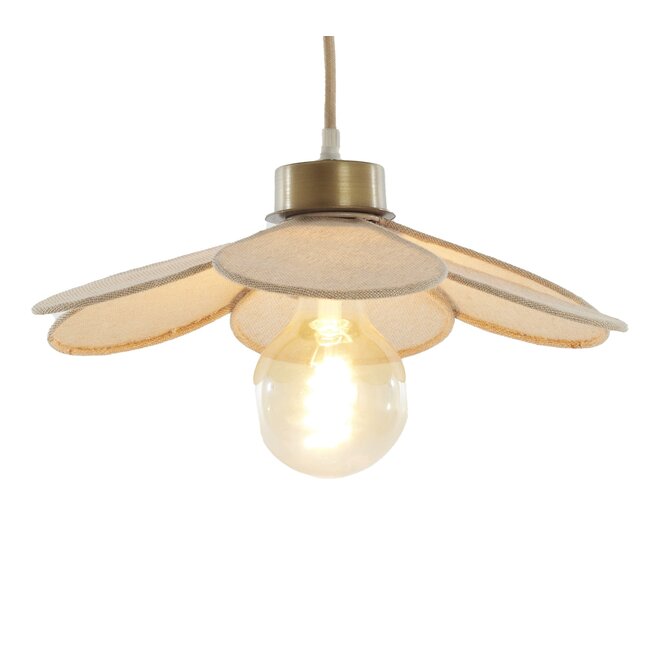 Light en Living Hanglamp Ø30,5x9 cm FYANO zand