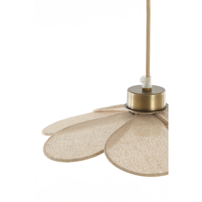 Light en Living Hanglamp Ø30,5x9 cm FYANO zand