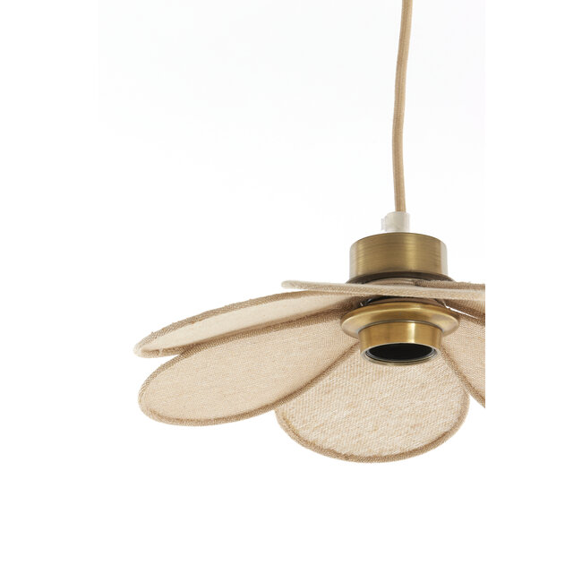 Light en Living Hanglamp Ø30,5x9 cm FYANO zand