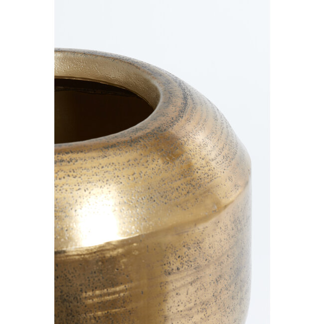 Light en Living Pot deco Ø40x37 cm LOUIE antiek goud