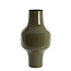 Light en Living Vaas deco Ø27x49 cm SINDO glanzend donker olijf groen+zwart