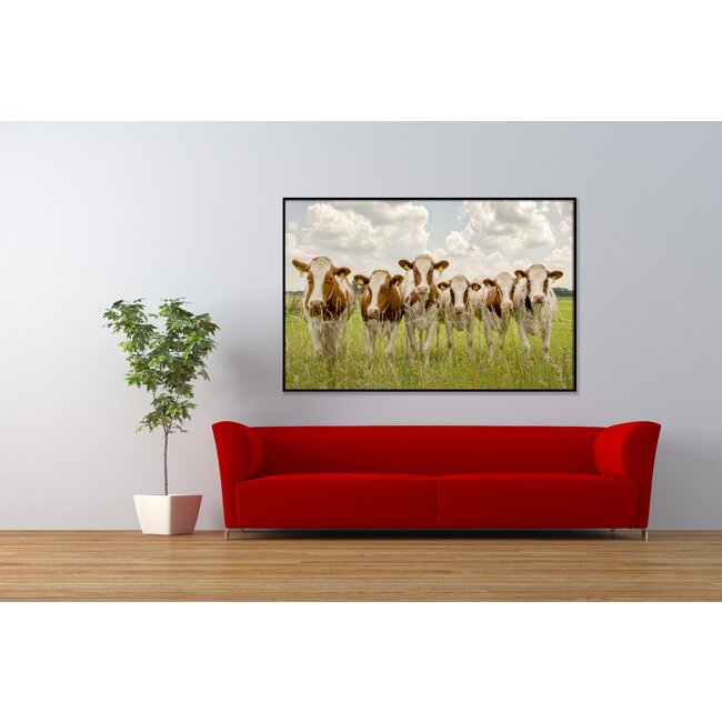 Wandkraft Curious Cows