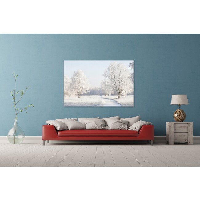 Wandkraft Winter Meadow