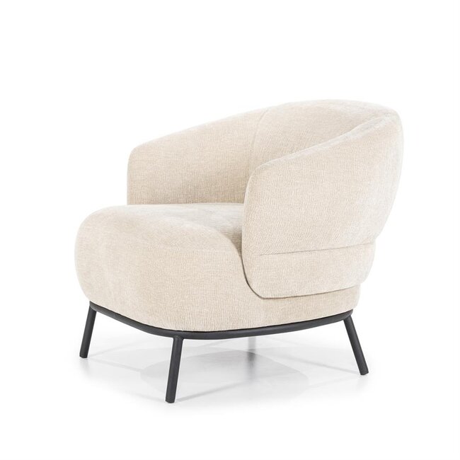 Eleonora Fauteuil David - taupe Safari