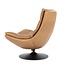 Eleonora Fauteuil Sven - cognac boho leder