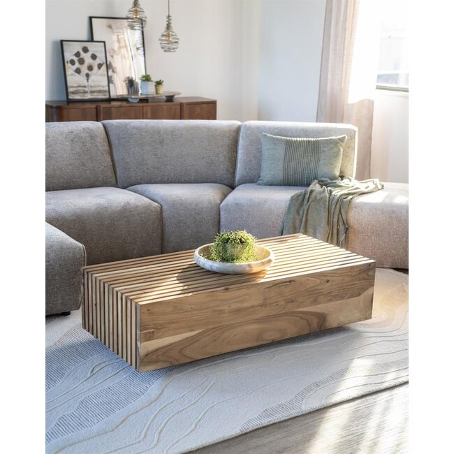 Eleonora Salontafel Tom 130x60 - zwart