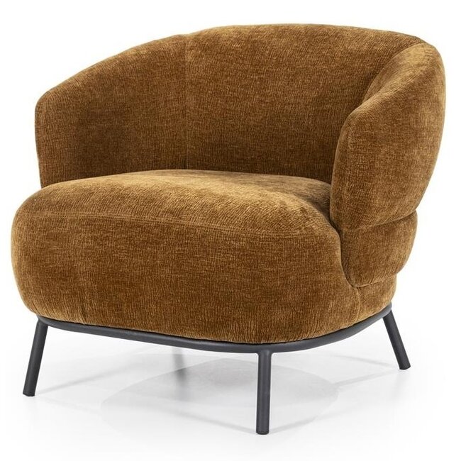Eleonora Fauteuil David - mosterd Safari
